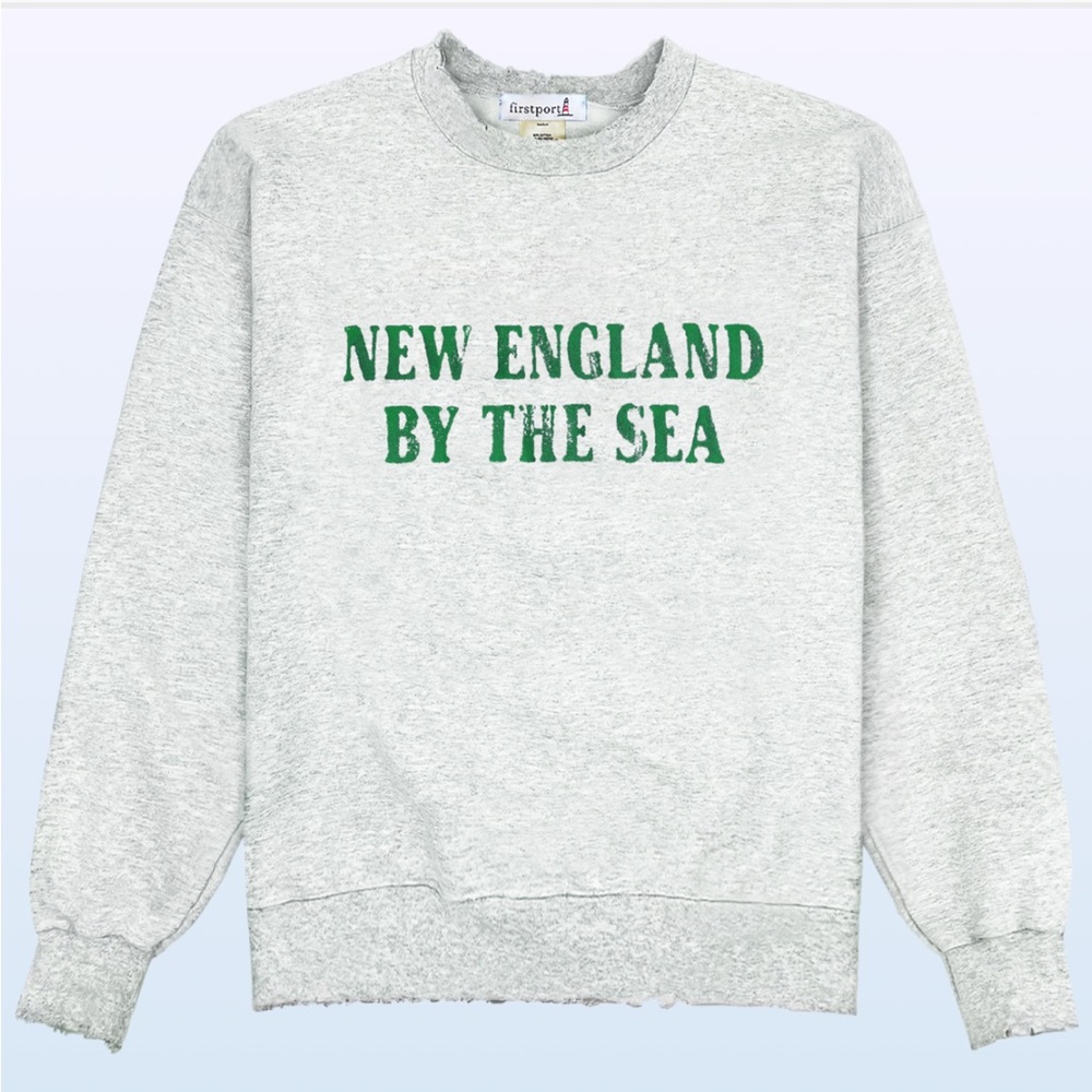 Firstport New England by the Sea Crewneck Sweatshirt